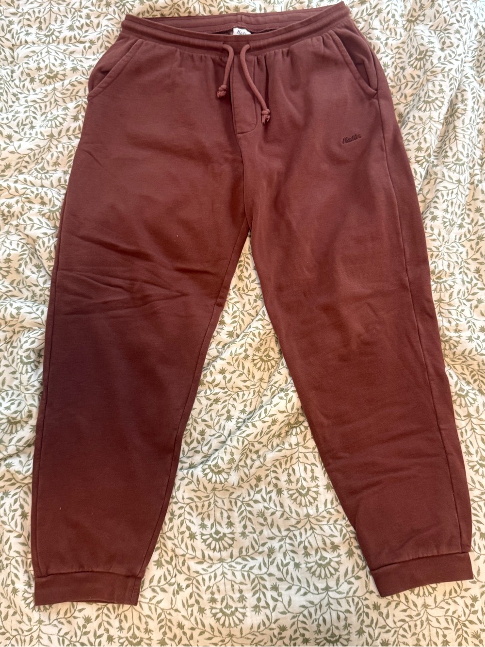 Katin Men's Maroon Jogger Sweatpants